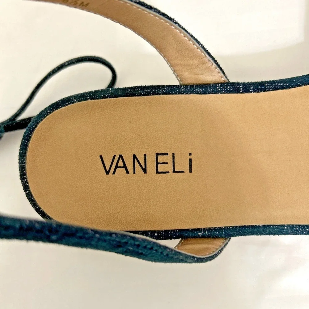 Vaneli blue glitter